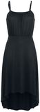 Spagetti Dress, Black Premium by EMP, Lang kjole