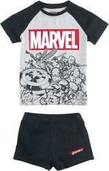 Børn - Avengers, Marvel, Børnepyjamas