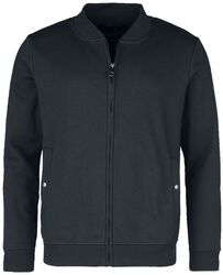 College sweatshirt, Black Premium by EMP, Sweatshirt