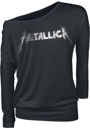 Spiked Logo, Metallica, Langærmet