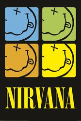 Smiliey Squares, Nirvana, Plakat
