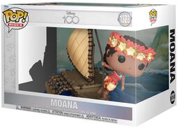 Disney 100 - Moana (POP! Rides Super Deluxe) vinyl figure 1323, Vaiana, Funko Pop!