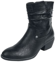 Black Boots with Heel, Black Premium by EMP, Støvle