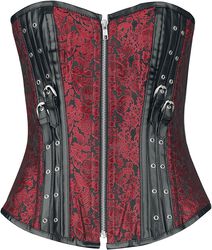 Corset straps and zip, Gothicana by EMP, Corsage