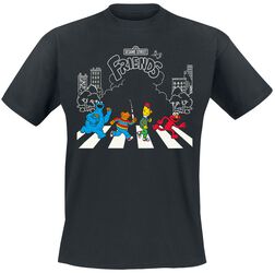 Ernie, Bert, Cookie Monster, Elmo - Come Together, Sesamstrasse, T-shirt
