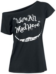 Filurkatten - We're All Mad Here, Alice i Eventyrland, T-shirt