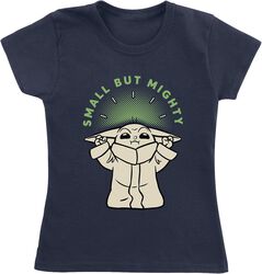 Børn - The Mandalorian - Small but mighty - Grogu, Star Wars, T-shirt til børn