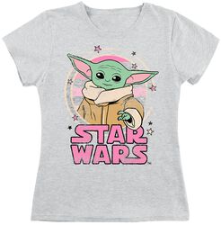 Børn - Starry - Grogu, Star Wars, T-shirt