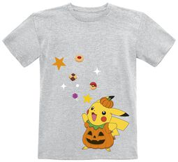 Børn - Pikachu - Halloween, Pokémon, T-shirt til børn