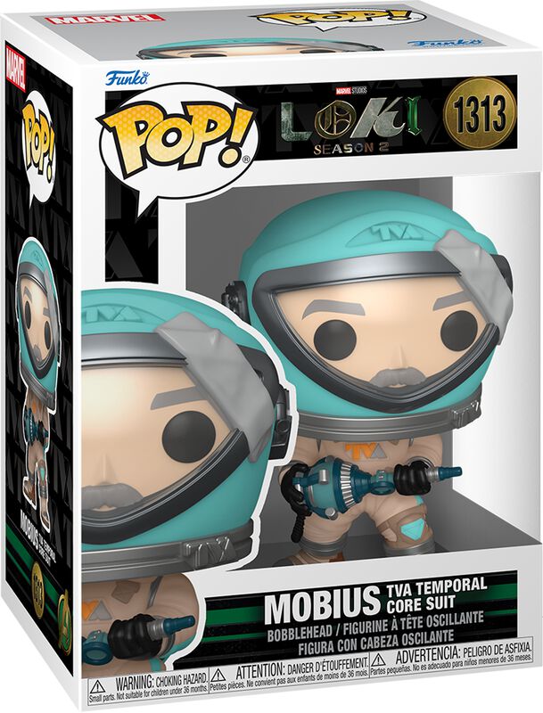 Season 2 - Mobius TVA temporal core suit vinyl figurine no. 1313