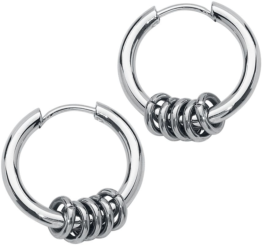Hoop with rings